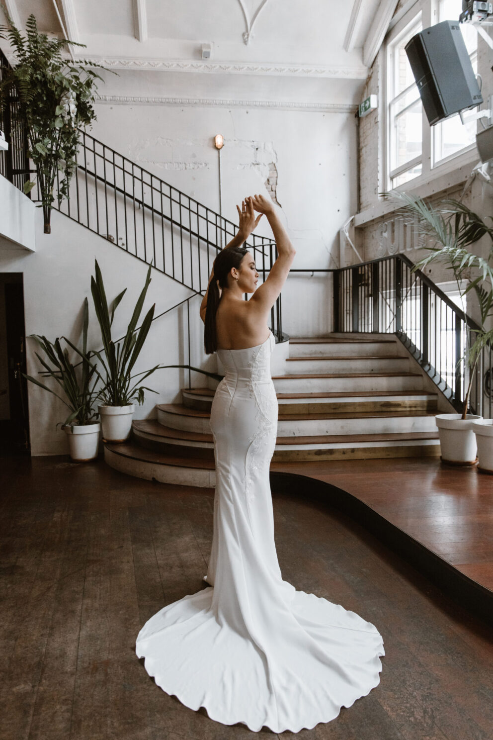 kelly lin wedding dress Say hello to LUNA Kelly Lin brings you this gorgeous ruched gown boasting a sparkle peakaboo bust for that extra touch of glamour #sparkle #glam #glamour #ruchedweddingdress #wedding #weddingdress #weddingdressdesigner #