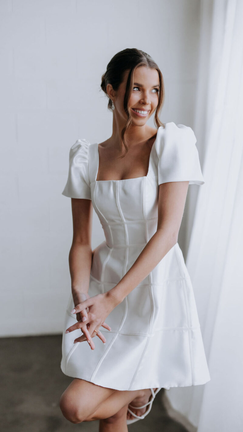 Short White Bridal Dresses Little White Dress Emily May